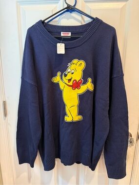 HARIBO NWT Goldbears Character Sweater, Size XX-Large, Gummy Bears